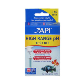 API Aquarium 160 Tests API pH High Range Test Kit FW & SW