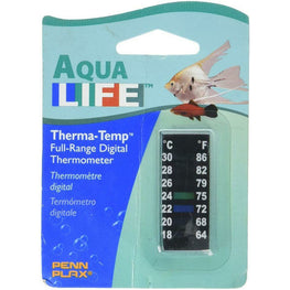 Penn Plax Aquarium 1 count Penn Plax Digital Thermometer Small Strip 2