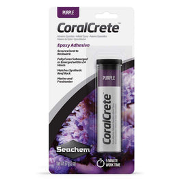 Seachem Aquarium 2 oz Seachem CoralCrete Purple Epoxy Adhesive