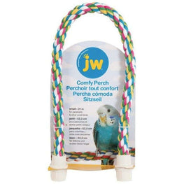 JW Pet Bird Medium 1 count JW Pet Flexible Multi-Color Comfy Rope Perch 21
