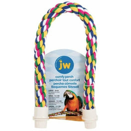 JW Pet Bird Large 1 count JW Pet Flexible Multi-Color Comfy Rope Perch 28