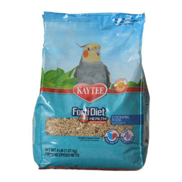 Kaytee Bird 4 lbs Kaytee Forti-Diet Pro Health Cockatiel Food with Safflower