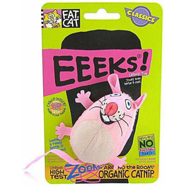 Fat Cat Cat EEEKS Cat Toy with Catnip Fat Cat EEEKS Cat Toy with Catnip - Assorted