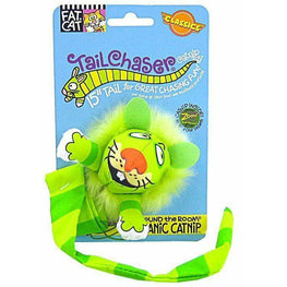 Fat Cat Cat Tail Chaser Catnip Toy Fat Cat Kitty Hoots Tail Chaser - Assorted