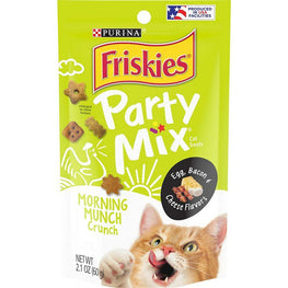 Friskies Cat 2.1 oz Friskies Party Mix Crunch Treats Morning Munch