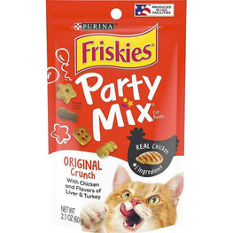 Friskies Cat 2.1 oz Friskies Party Mix Original Crunchy Cat Treats