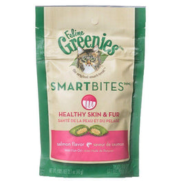 Greenies Cat 2.1 oz Greenies SmartBites Healthy Skin & Fur Tuna Flavor Cat Treats