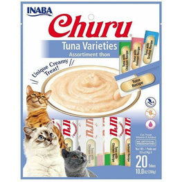 Inaba Cat 20 count Inaba Churu Tuna Varieties Creamy Cat Treat