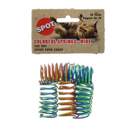 Spot Cat 10 Pack Spot Wide & Colorful Springs Cat Toy
