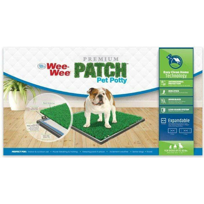 Four Paws Dog 1 count Four Paws Wee Wee Patch Indoor Potty 24.5"L x 25.7"W