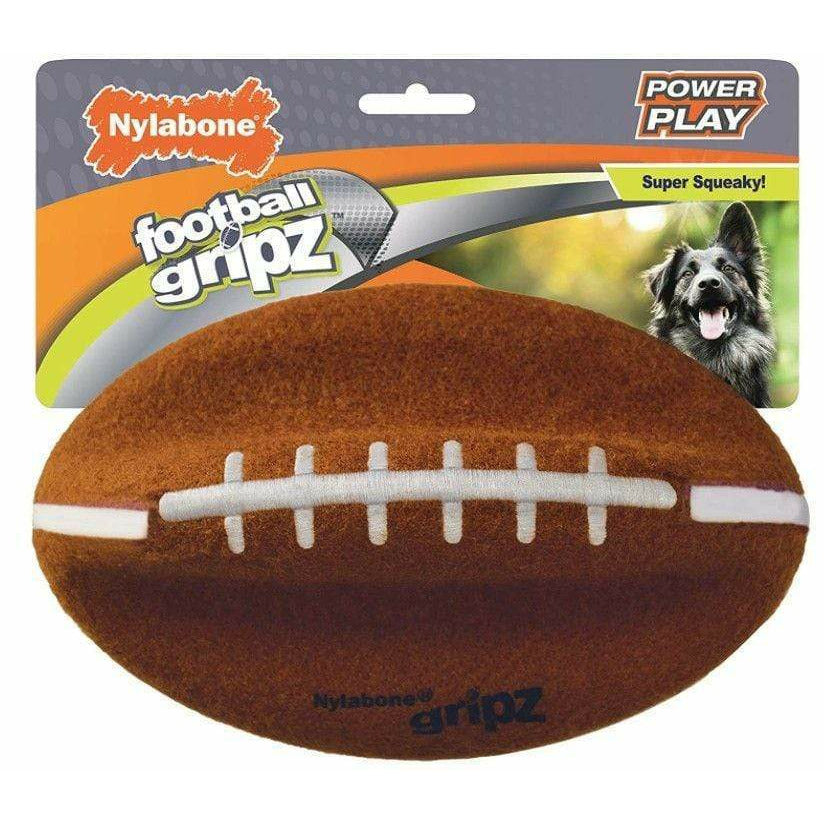 Nylabone Dog 1 count Nylabone Power Play Football Large 8.5" Dog Toy