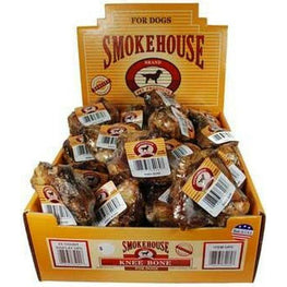 Smokehouse Dog 25 Pack with Display Box Smokehouse Treats Knee Bone