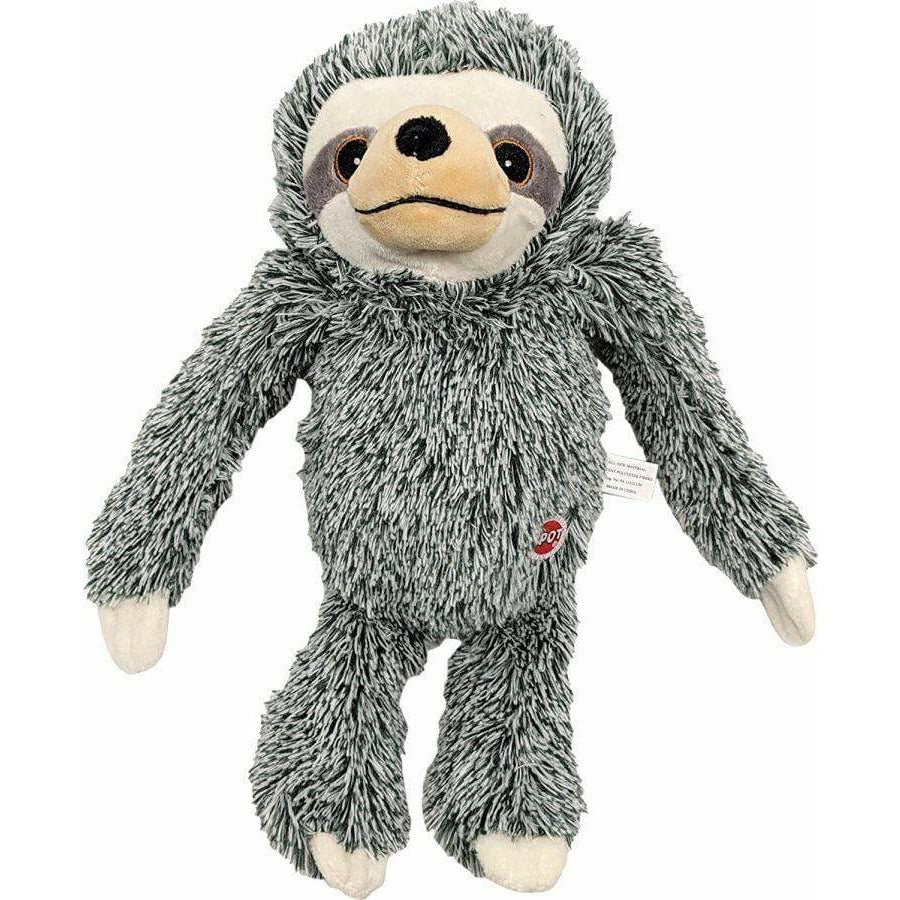 Spot Dog 1 count Spot Fun Sloth Plush Dog Toy Assorted Colors 13"