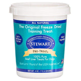 Stewart Dog 4 oz Stewart Pro-Treat 100% Pure Beef Liver for Dogs