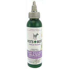 Vet's Best Dog 4 oz Vets Best Ear Relief Wash for Dogs