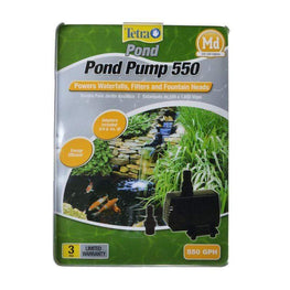 Tetra Pond Pond 550 GPH (For Ponds 250-500 Gallons) TetraPond Pond Pump