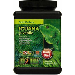 Exo-Terra Reptile 9.1 oz Exo Terra Soft Pellets Juvenile Iguana Food