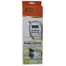Zilla Reptile Up to 1875 Watts - (15 Amps) Zilla 24/7 Digital Timer Power Center