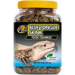 Zoo Med Reptile 8 oz Zoo Med Blue Tongue Skink Food Crumbles
