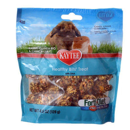 Kaytee Small Pet 4.5 oz Kaytee Forti-Diet Pro Health Healthy Bits Treat - Rabbits, Guinea Pigs & Chinchilla