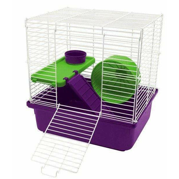 Kaytee Small Pet 1 count Kaytee My First Home 2-Story Hamster Cage 13.5" x 11"