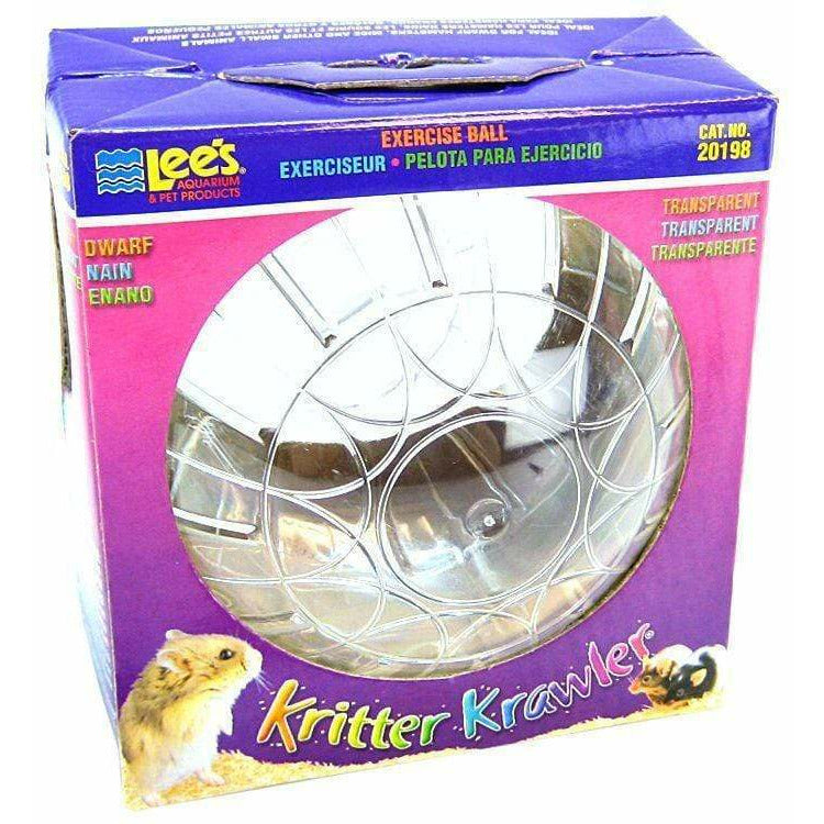 Lee's Small Pet Mini - 3" Diameter Lees Kritter Krawler - Clear