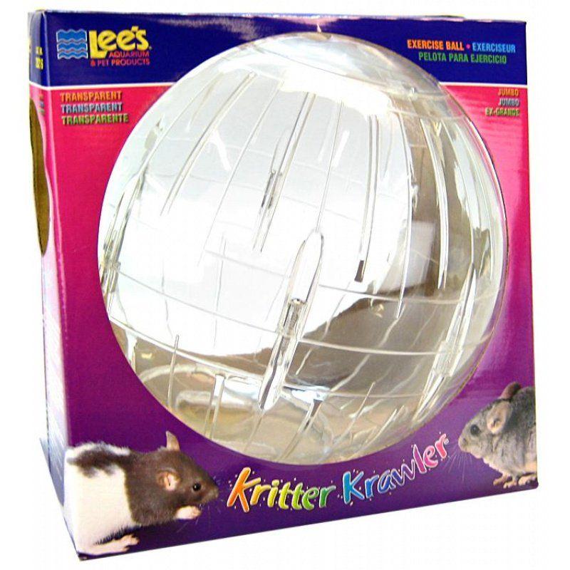 Lee's Small Pet Jumbo - 10" Diameter Lees Kritter Krawler - Clear