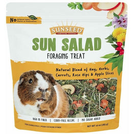 Sunseed Small Pet 10 oz Sunseed Sun Salad Guinea Pig Foraging Treat