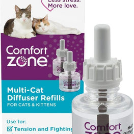 Comfort Zone Multi-Cat Diffuser Refills For Cats and Kittens