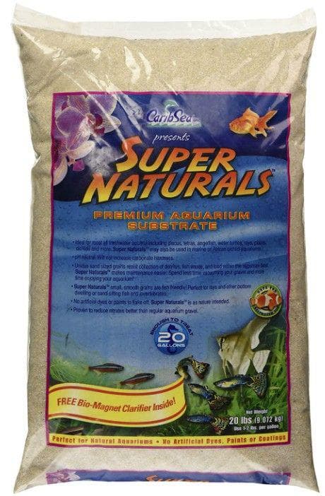 CaribSea Super Naturals Freshwater Substrate Crystal River