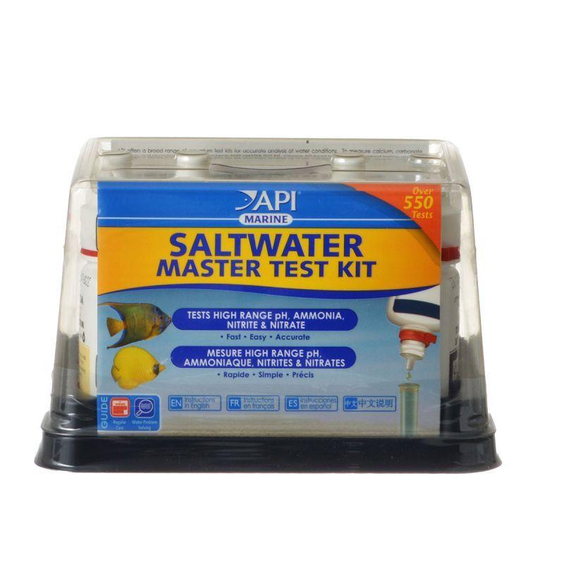 API Aquarium 550 Tests API Saltwater Master Test Kit