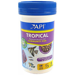 API Aquarium Regular Pellet - 4.2 oz API Tropical Premium Pellet Food