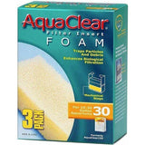 AquaClear Aquarium Size 30 - 3 count Aquaclear Filter Insert Foam