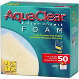 AquaClear Aquarium Size 50 - 3 count Aquaclear Filter Insert Foam
