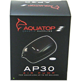Aquatop Aquarium AP30 Air Pump (Aquariums up to 40 Gallons) Aquatop Aquarium Air Pump