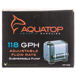 Aquatop Aquarium 7 Watts - NP-302 (130 GPH) Aquatop Submersible Aquarium Pump