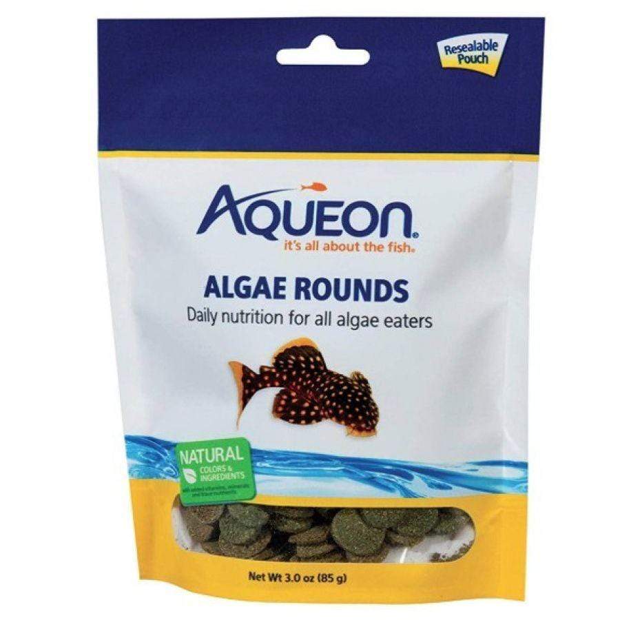 Aqueon Aquarium 3 oz Aqueon Algae Rounds Fish Food