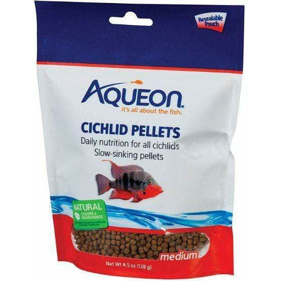 Aqueon Aquarium 4 oz Aqueon Medium Cichlid Food Pellets