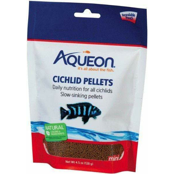 Aqueon Aquarium 4.5 oz Aqueon Mini Cichlid Food Pellets
