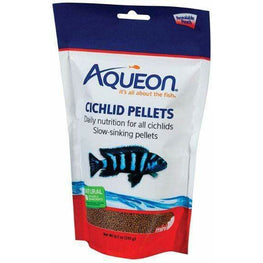 Aqueon Aquarium 8.5 oz Aqueon Mini Cichlid Food Pellets