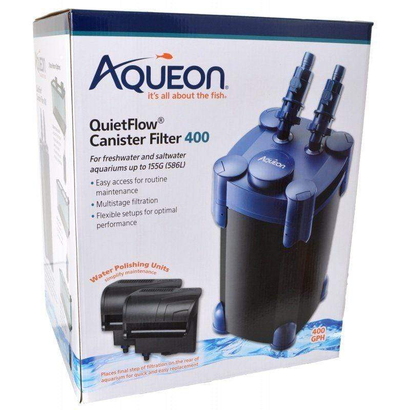 Aqueon Aquarium 1 Count Aqueon QuietFlow Canister Filter 400