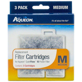 Aqueon Aquarium Medium (3 Pack) Aqueon QuietFlow Replacement Filter Cartridge