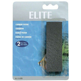 Elite Aquarium 2 count Elite Sponge Filter Replacement Carbon