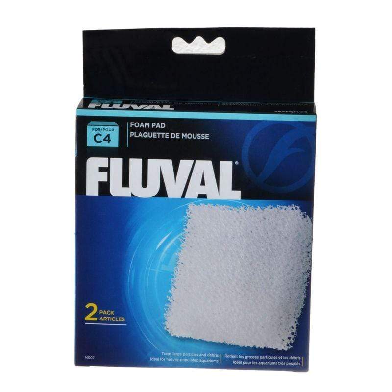 Fluval Aquarium For C4 Power Filter (2 Pack) Fluval Power Filter Foam Pad Replacement