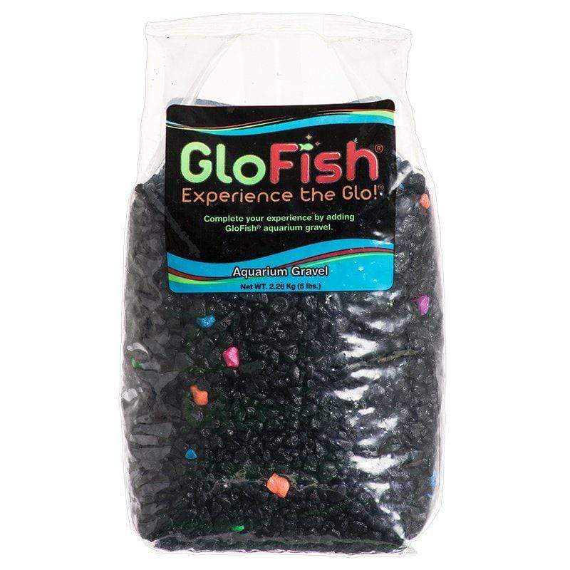 GloFish Aquarium 5 lbs GloFish Aquarium Gravel - Black & Flourescent Mix