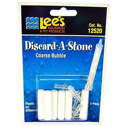 Lee's Aquarium 6 Pack Lees Discard-A-Stone Coarse Bubble