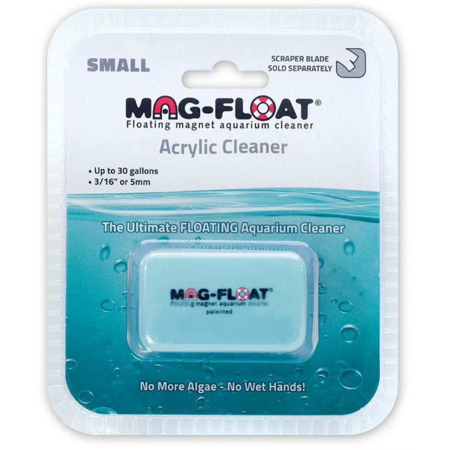 Mag Float Aquarium Small (30 Gallons) Mag Float Floating Magnetic Aquarium Cleaner - Acrylic