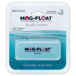 Mag Float Aquarium Medium (130 Gallons) Mag Float Floating Magnetic Aquarium Cleaner - Acrylic