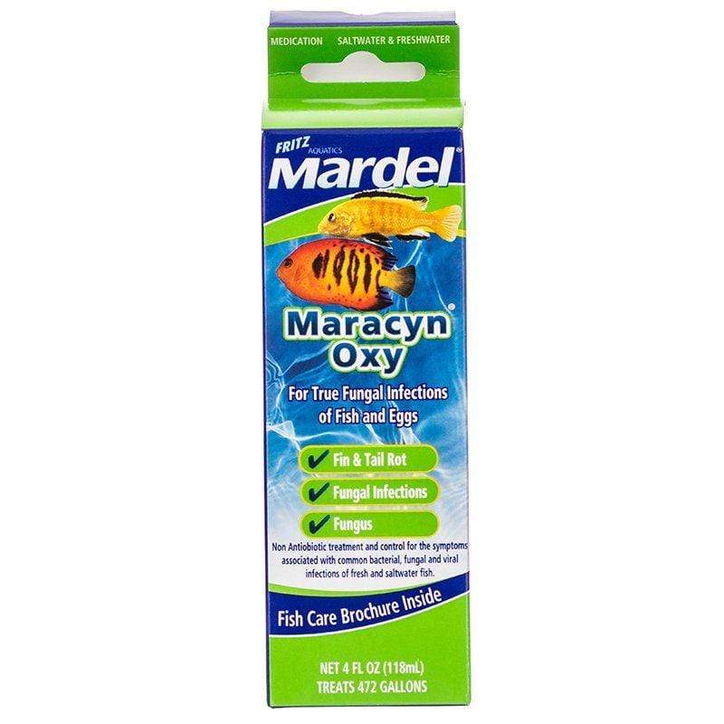 Mardel Aquarium 4 oz - (Treats 472 Gallons) Mardel Maracyn Oxy Fungal Aquarium Medication