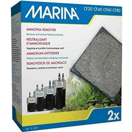 Marina Aquarium 2 count Marina Canister Filter Replacement Zeolite Ammonia Remover